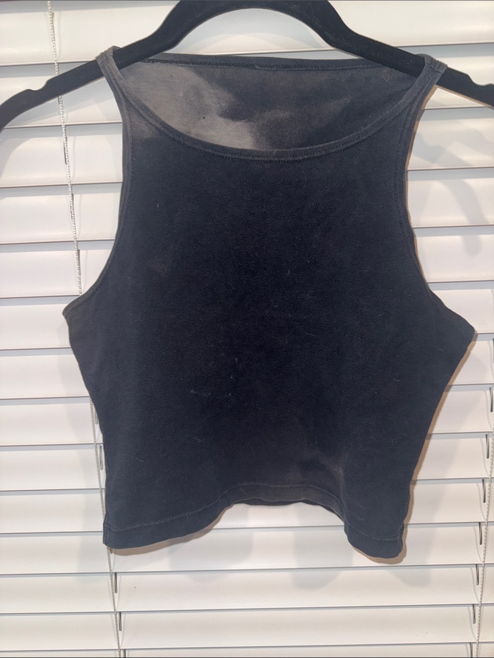 American Apparel Cropped Tank Top